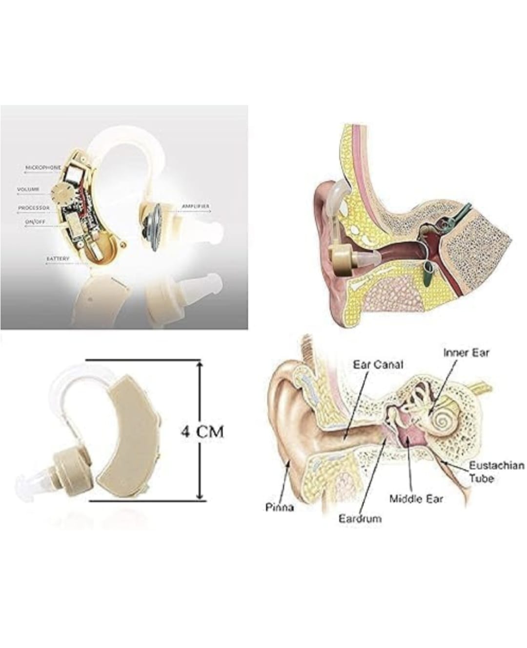LATEST Advanced Hearing Machine Ear Machine Ear Hearing Aid Machine