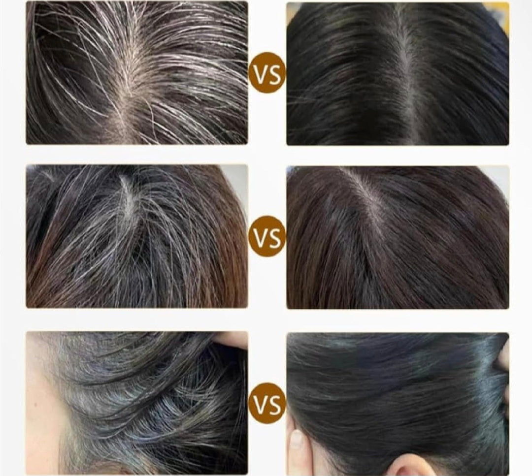 New Hair Color Comb Stick | Instant Grey Hair Coverage for Men & Women | Waterproof & Sweat-Proof Temporary Hair Dye Stick