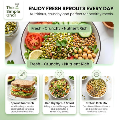 Multi Use Sprouts Maker Jar 720 ML