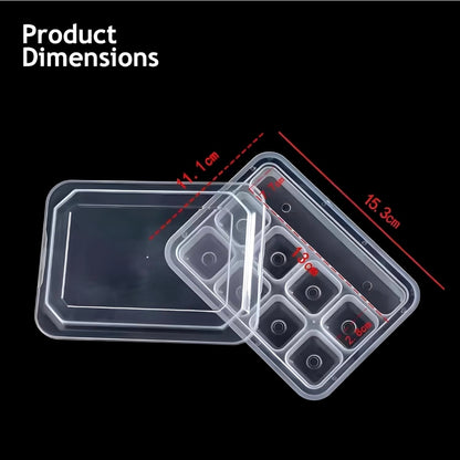 Reusable Metal Ice Cubes for Chilling Whisky, Wine, Cocktails – Food Grade, Quick-Freezing, No Dilution (Pack Of 8)