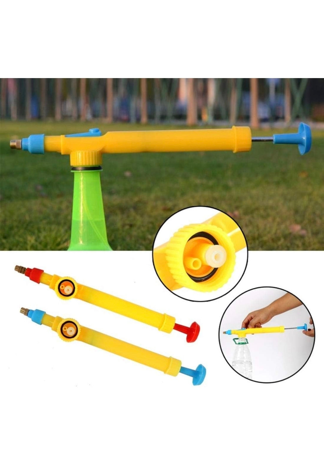 Manual Hand Sprayer with Brass Nozzle for Plants, Garden Watering, Pesticide & Car Wash