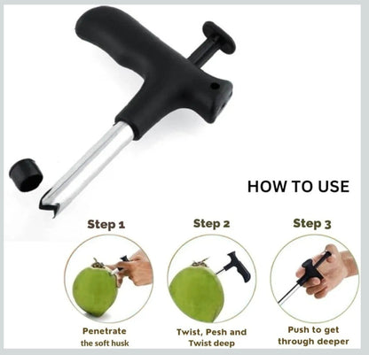 Coconut Opener Hand Tool