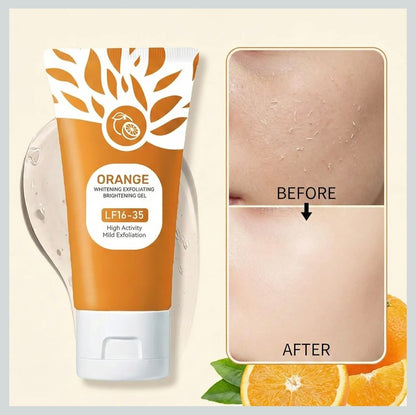 Orange Enzymes Exfoliating Gel | Orange Exfoliating Gel for Face & Body