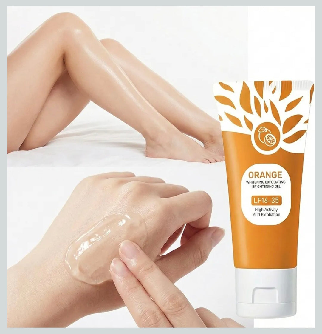 Orange Enzymes Exfoliating Gel | Orange Exfoliating Gel for Face & Body