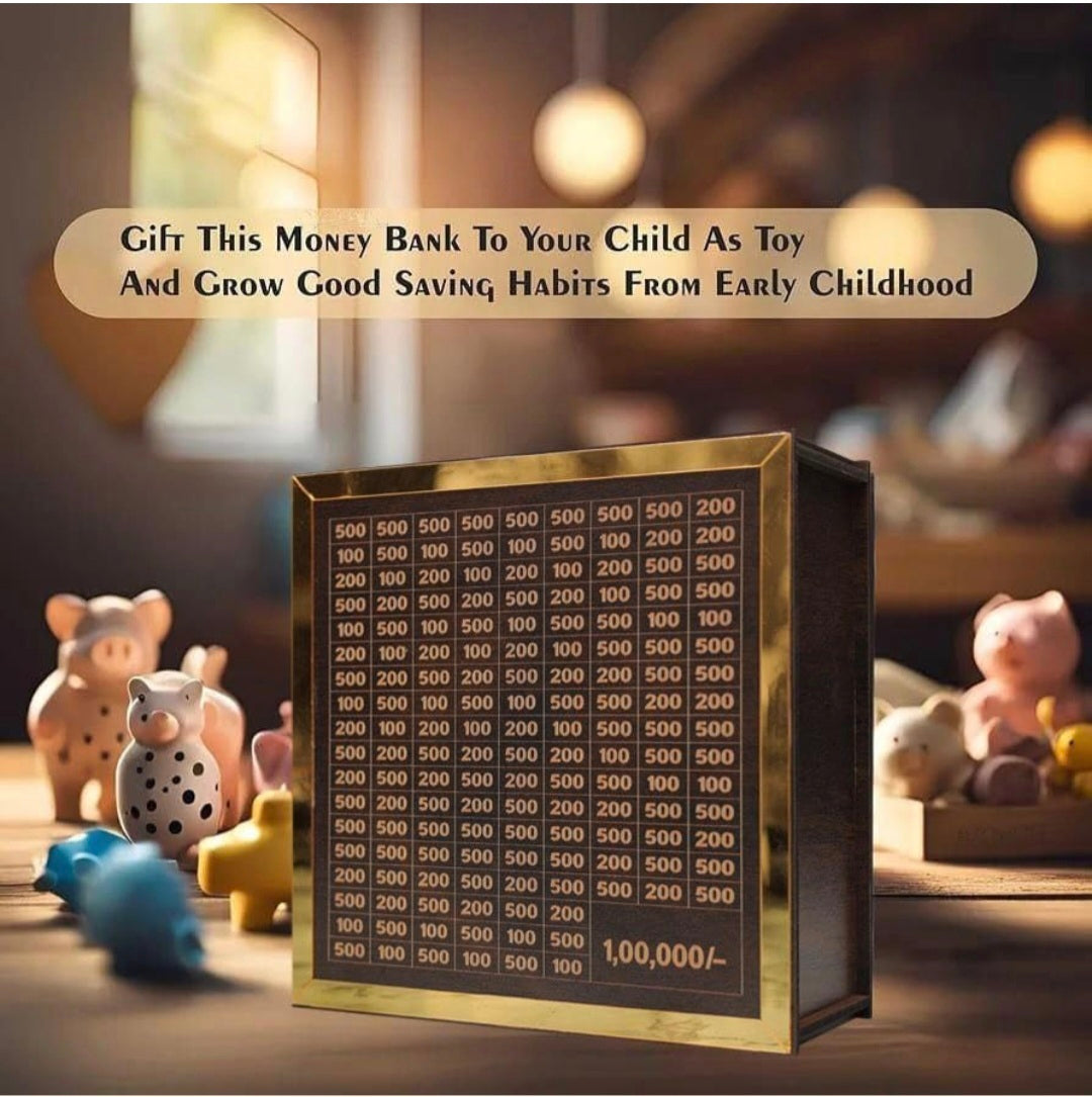 Money Saving Box For Kids And Adults