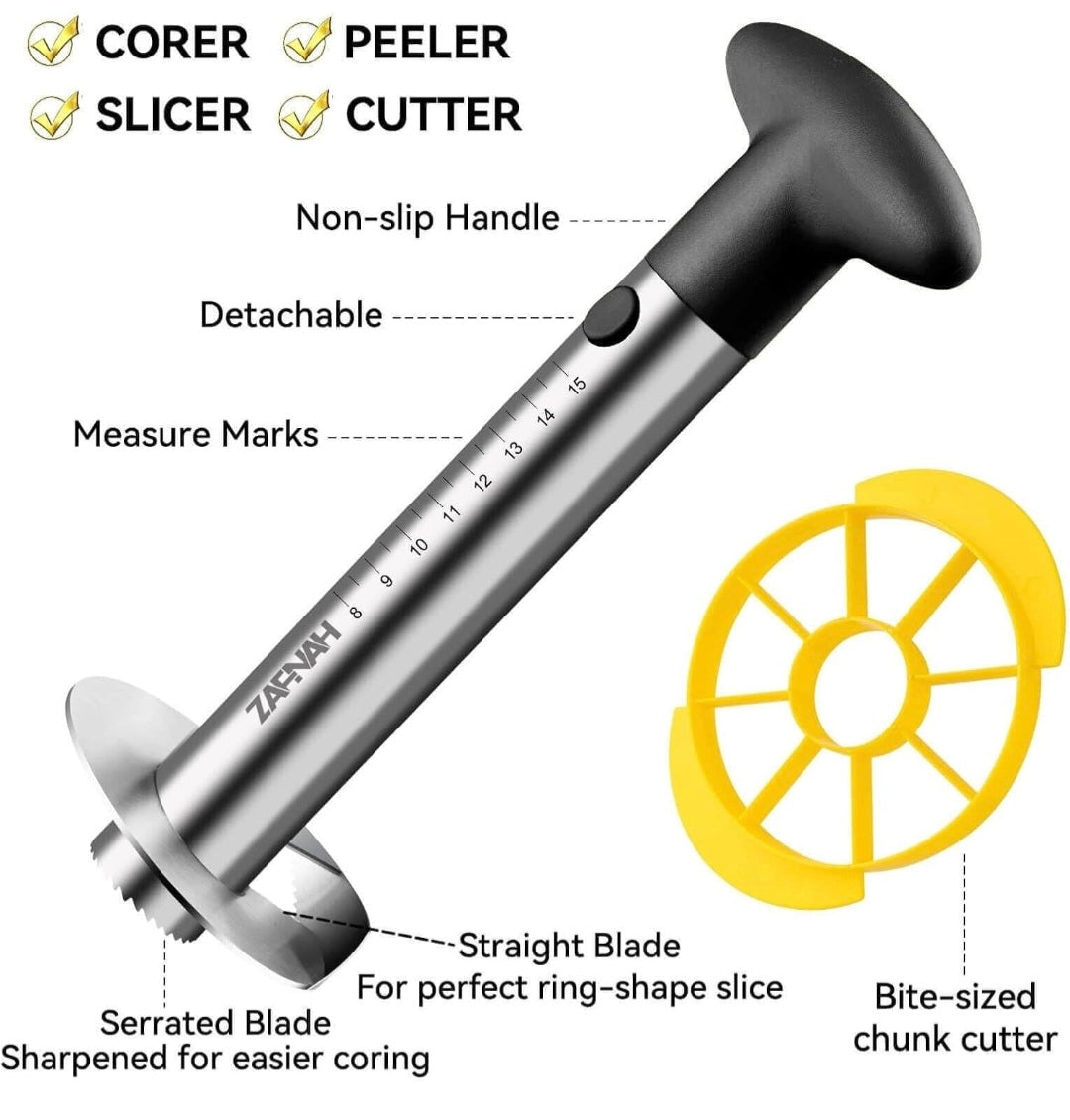 Premium Pineapple Corer And Slicer Tool