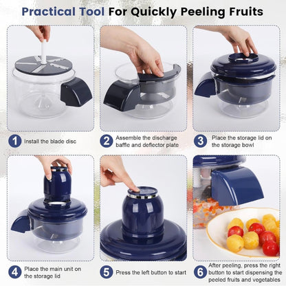 Rechargeable Fruit Vegetable Peeling Machine
