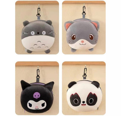 2 in 1 Cute Travel Pillow With Eye Mask Set