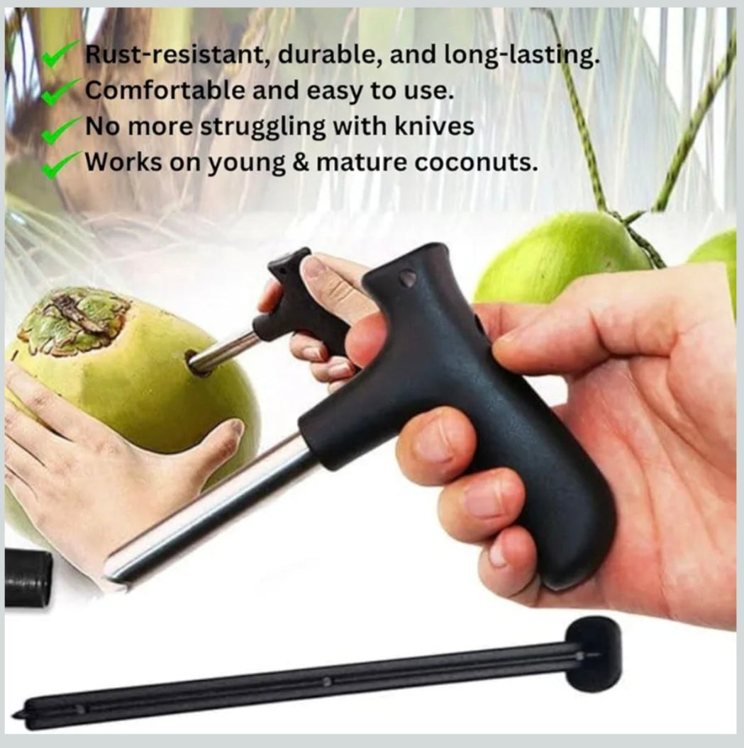 Coconut Opener Hand Tool