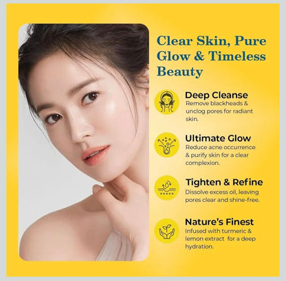 Kojic Acid and Turmeric Cleansing Pads for Dark Spots