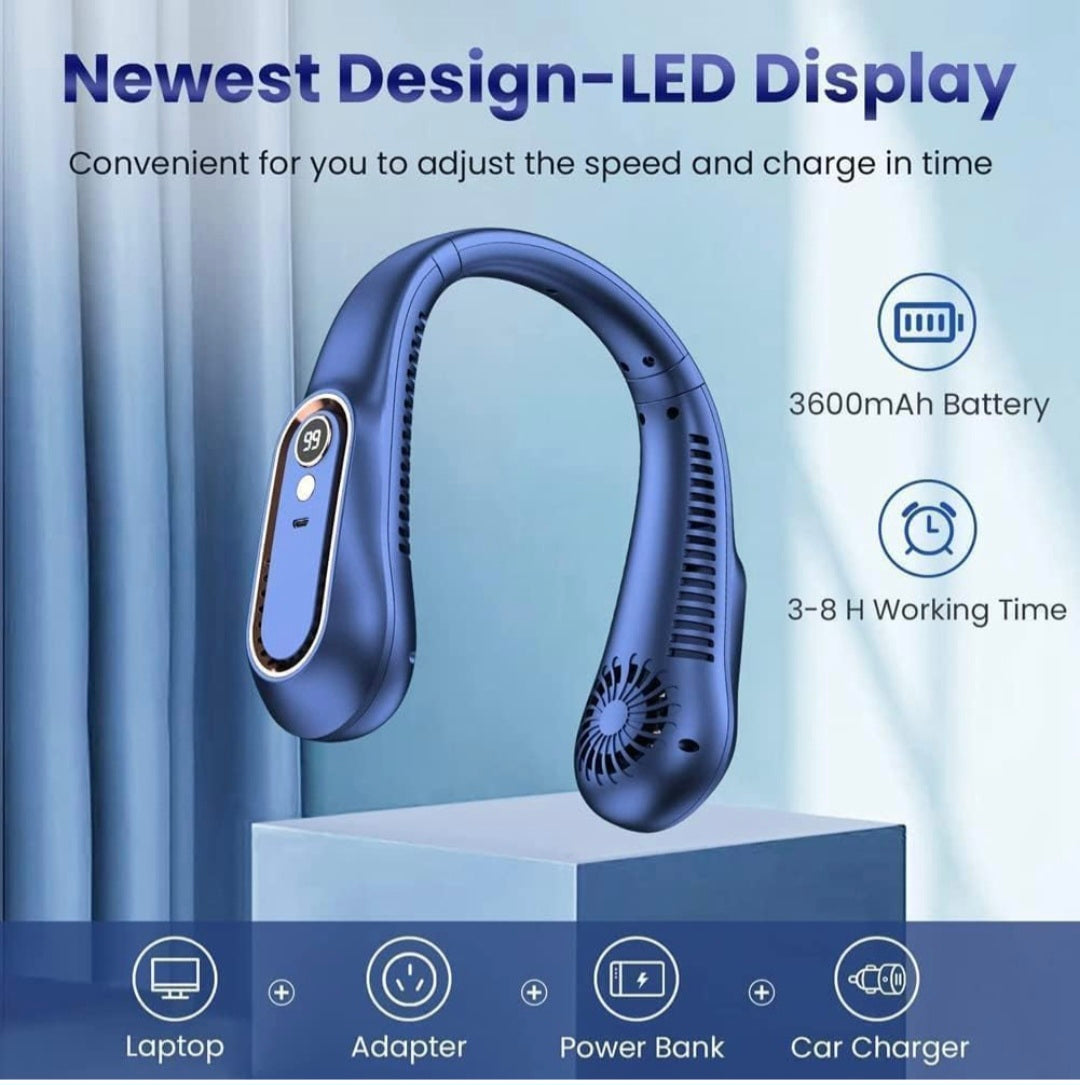 Portable Bladeless Neck Fan