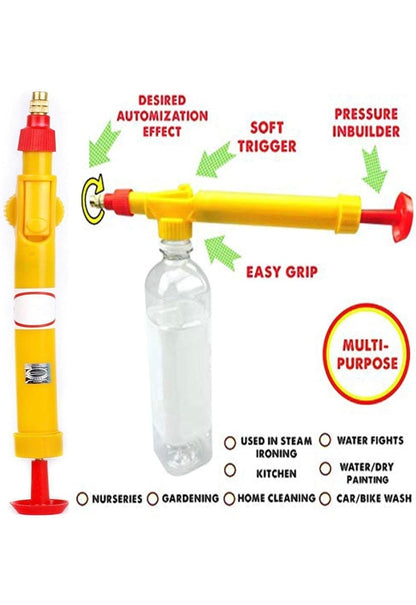 Manual Hand Sprayer with Brass Nozzle for Plants, Garden Watering, Pesticide & Car Wash