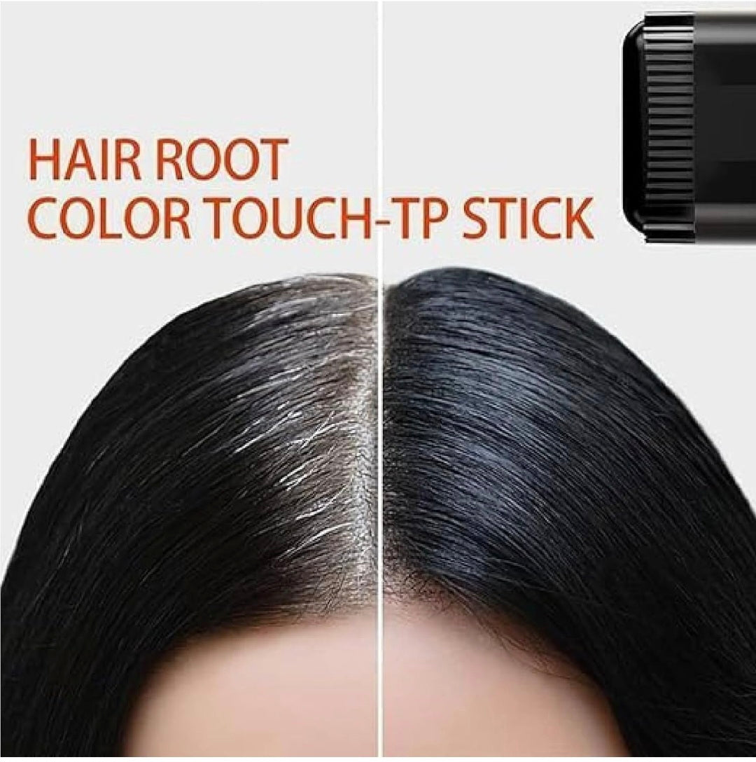 New Hair Color Comb Stick | Instant Grey Hair Coverage for Men & Women | Waterproof & Sweat-Proof Temporary Hair Dye Stick