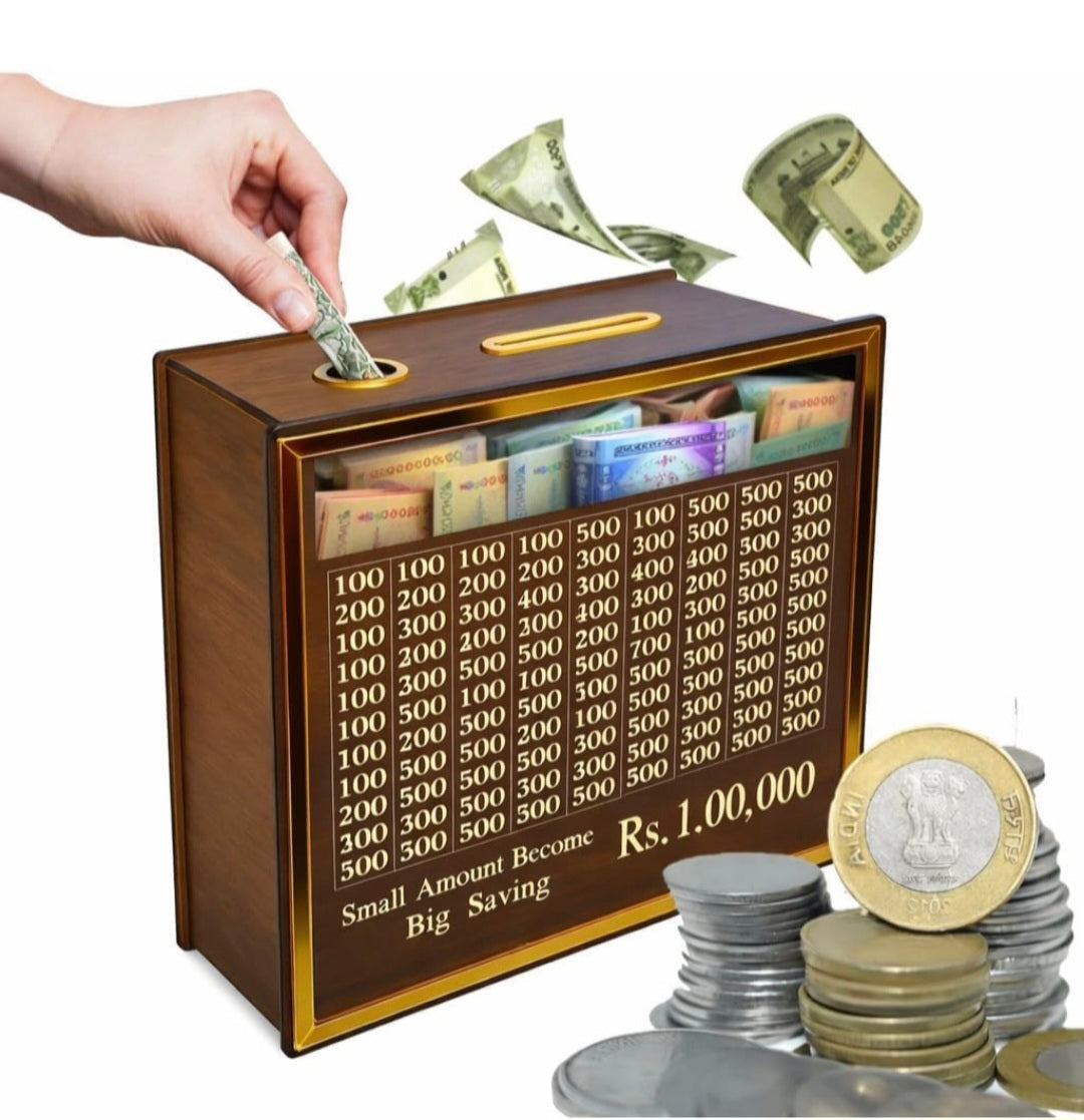 Money Saving Box For Kids And Adults