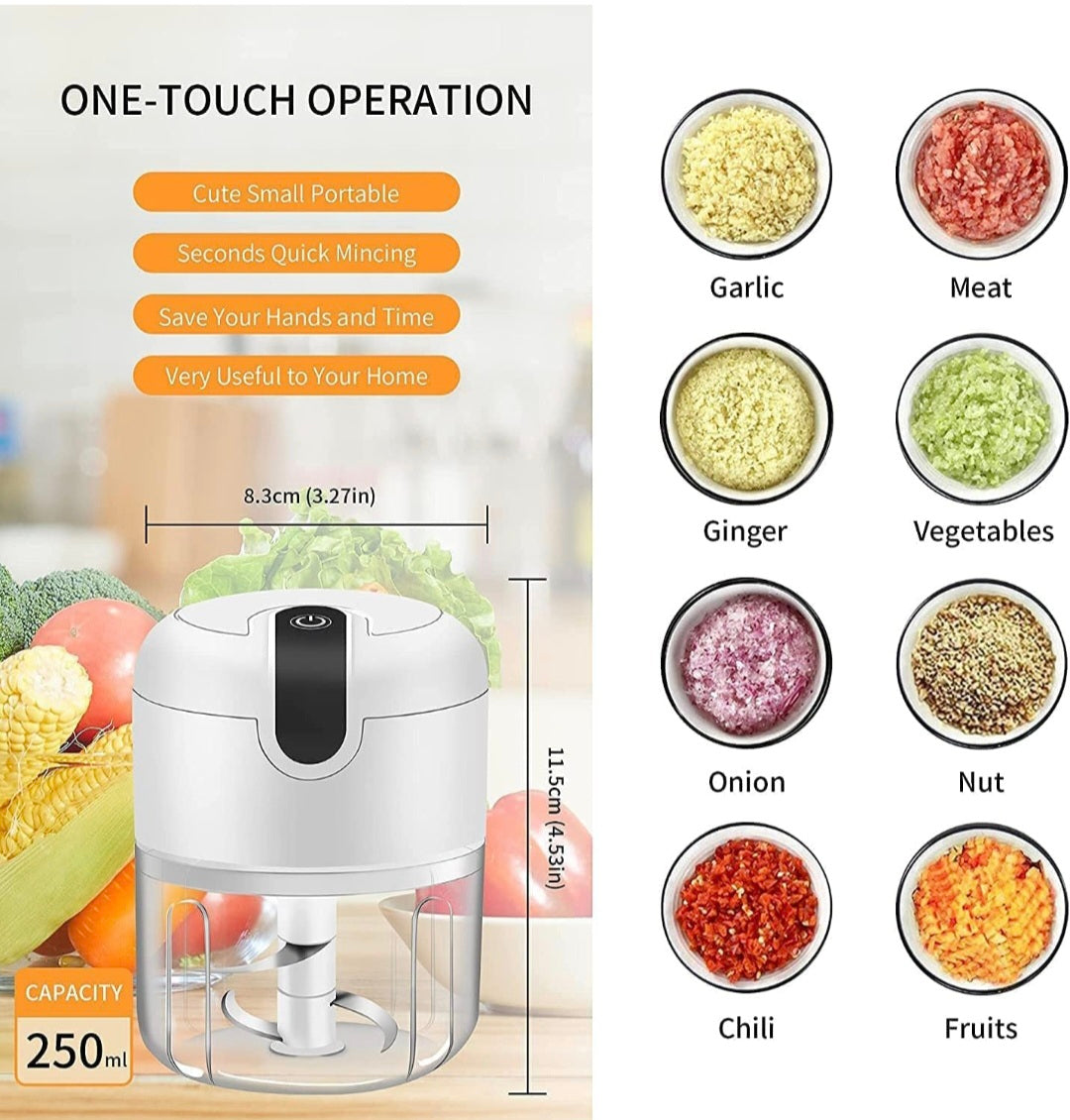 Elite Rechargeable Mini Electric Chopper